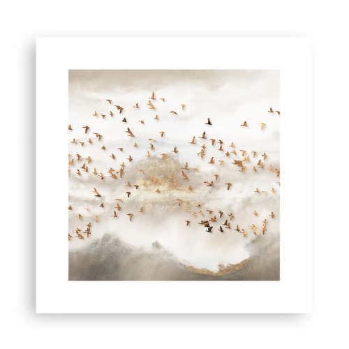 Poszter - Itt az idő... - 30x30 cm