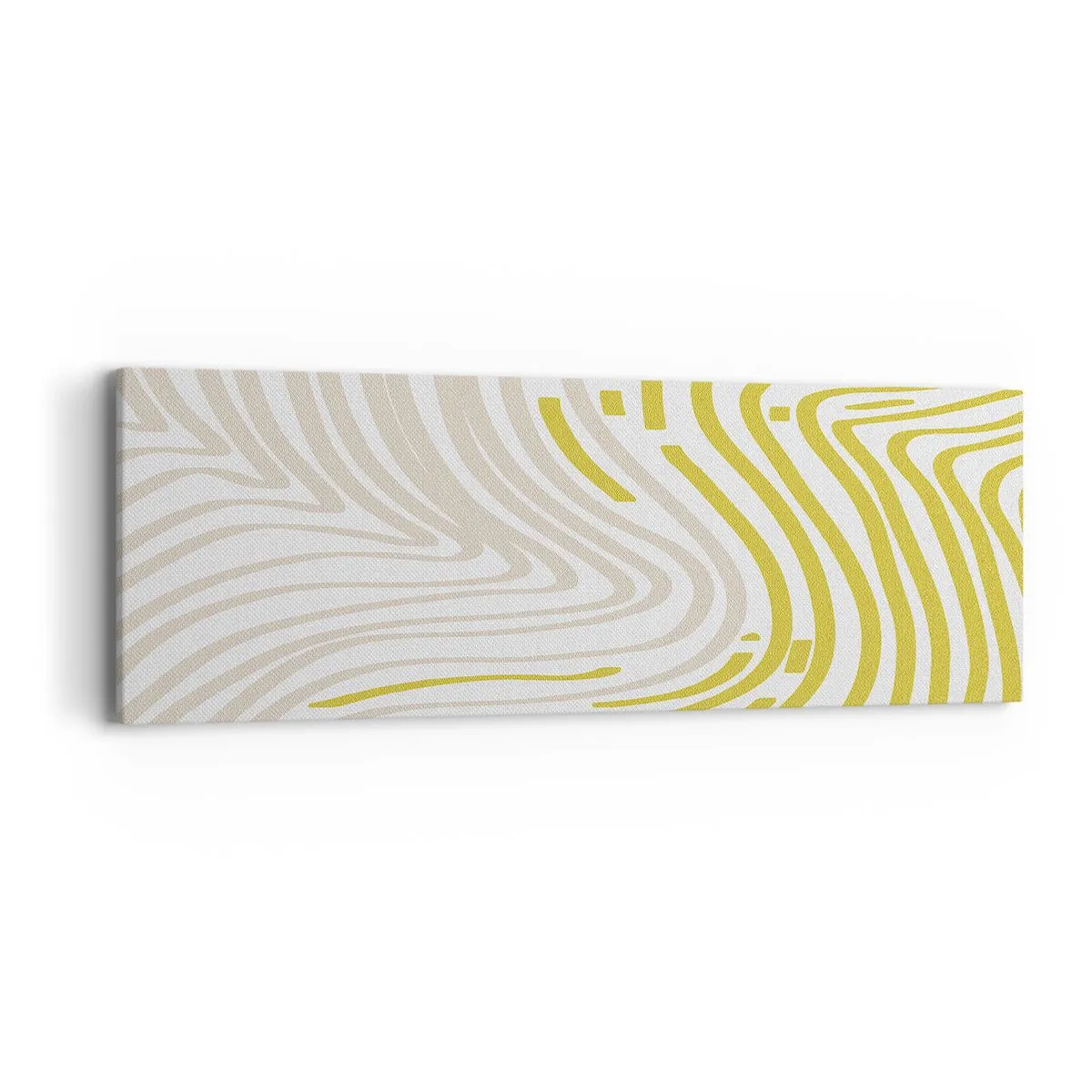 Vászonkép - Kompozíció szelíd kanyarral - 90x30 cm