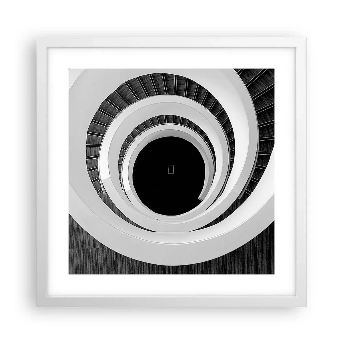 Poszter fekete keretben - Lényegre törő - 40x40 cm