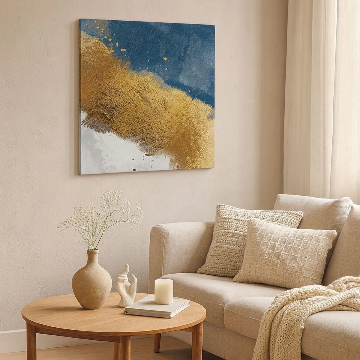 Vászonkép - A nyár árnyalatai - 30x30 cm