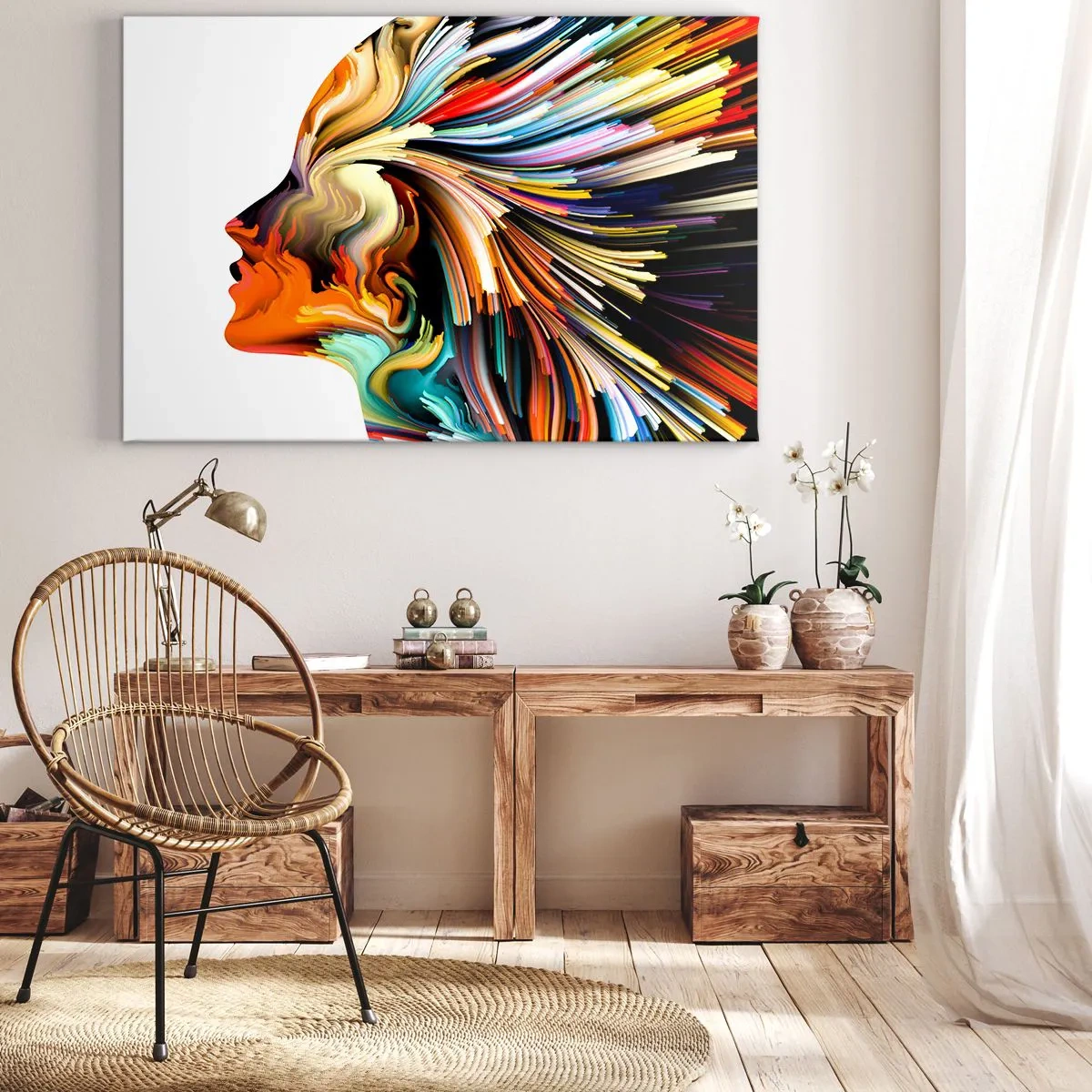 Vászonkép - A képzelet robbanása - 120x80 cm