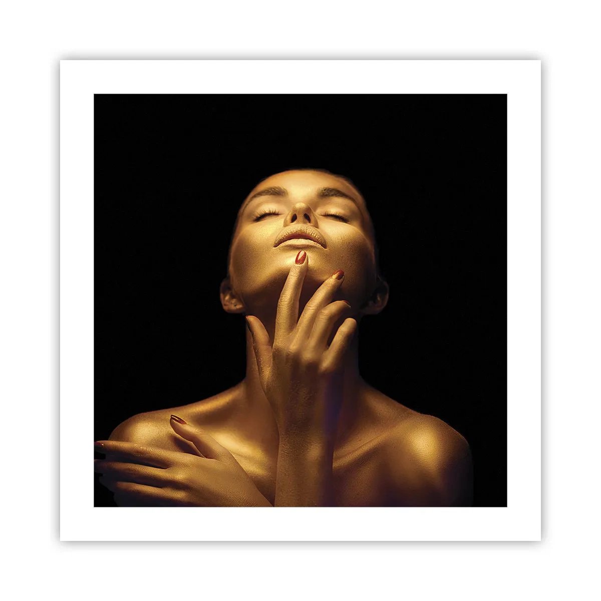 Poszter - Mint az arany selyem - 50x50 cm