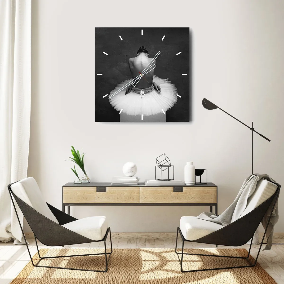 Falióra, Óra - Épp virágzik - 30x30 cm