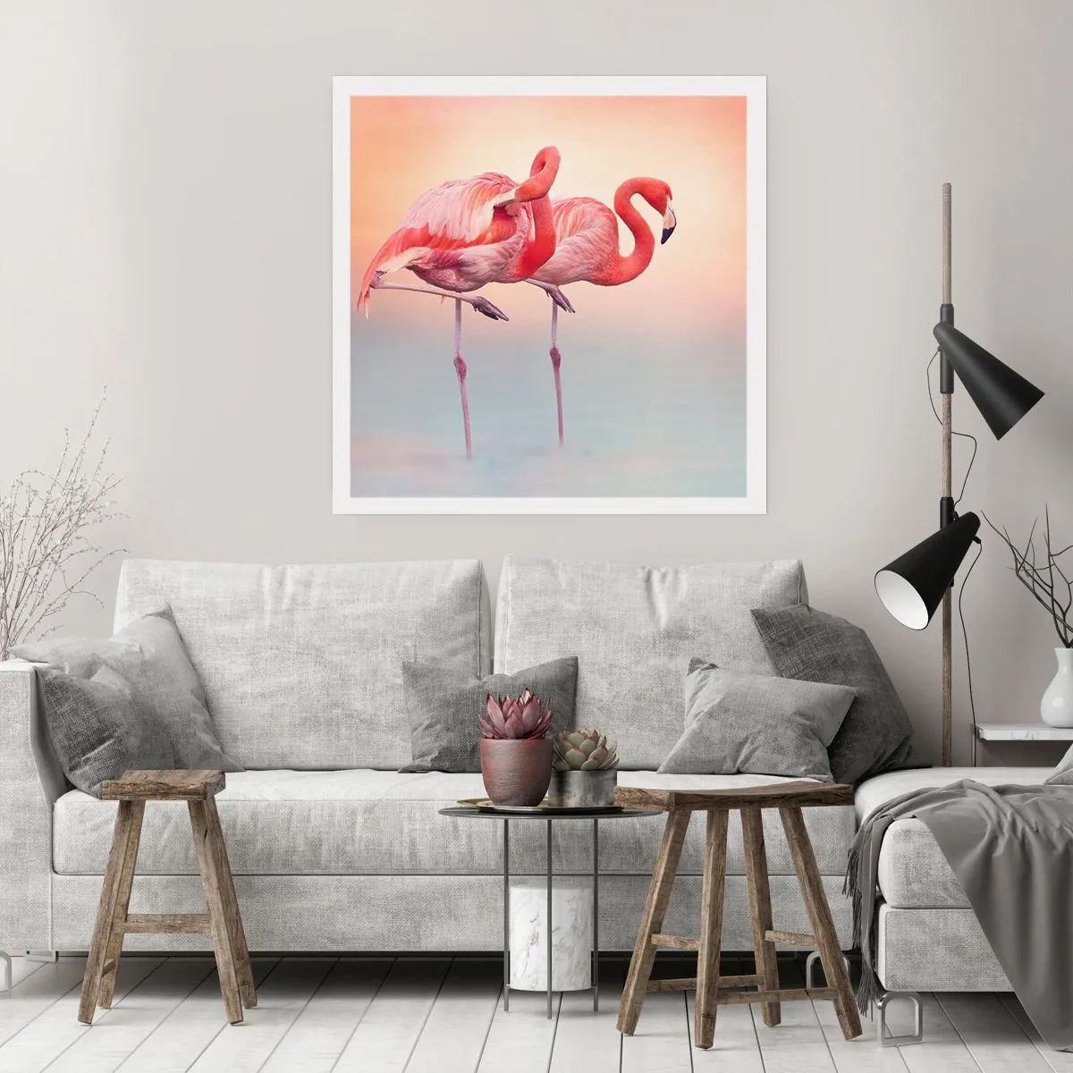 Poszter - A lenyugvó nap színe - 30x30 cm