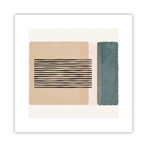 Poszter - Minden rendben - 30x30 cm
