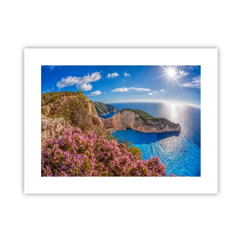 Poszter - Nagyszerű görög nyaralásom - 40x30 cm