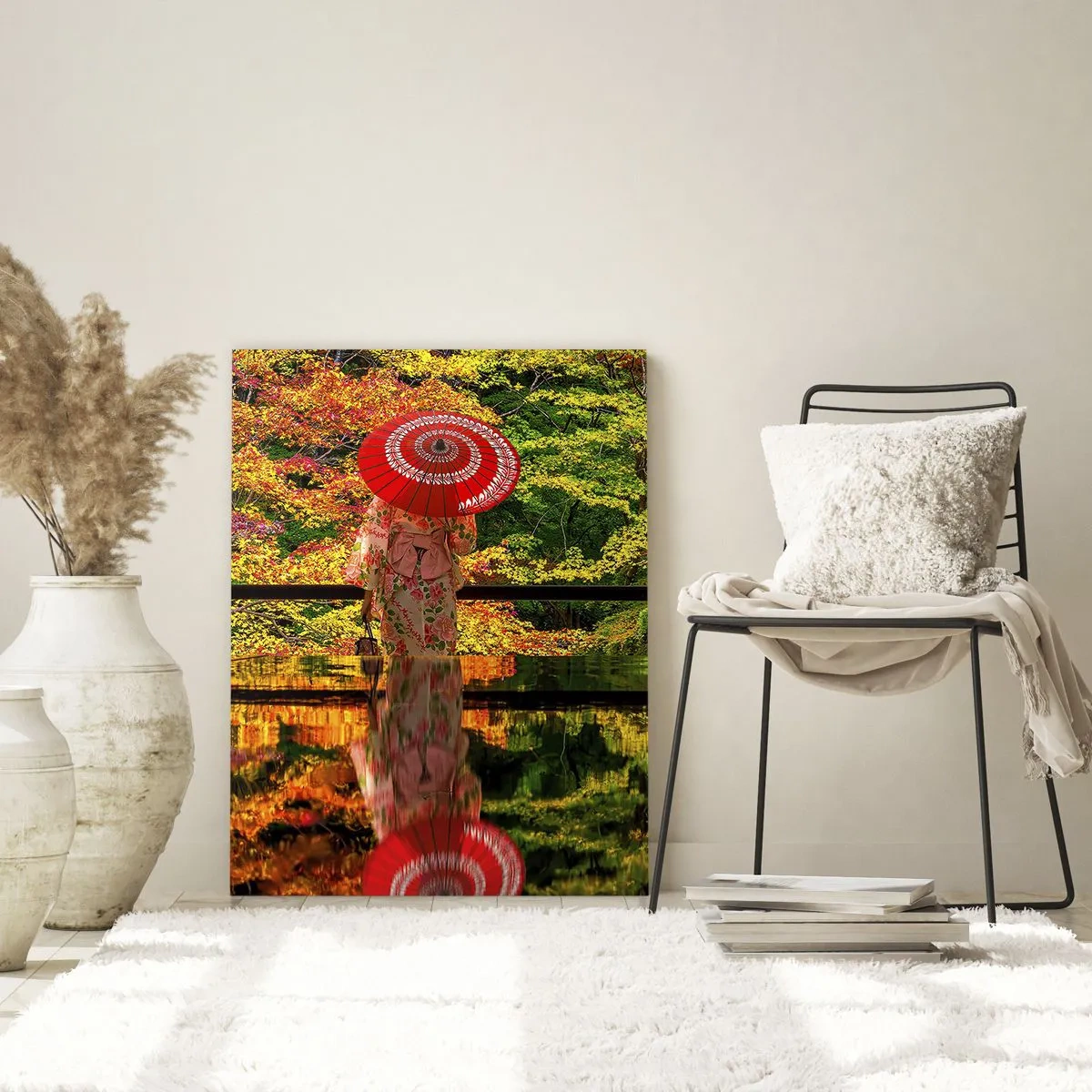 Üveg kép - A természet templomában - 80x120 cm