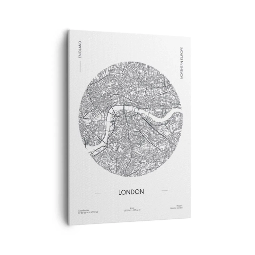 Vászonkép - London anatómiája - 50x70 cm