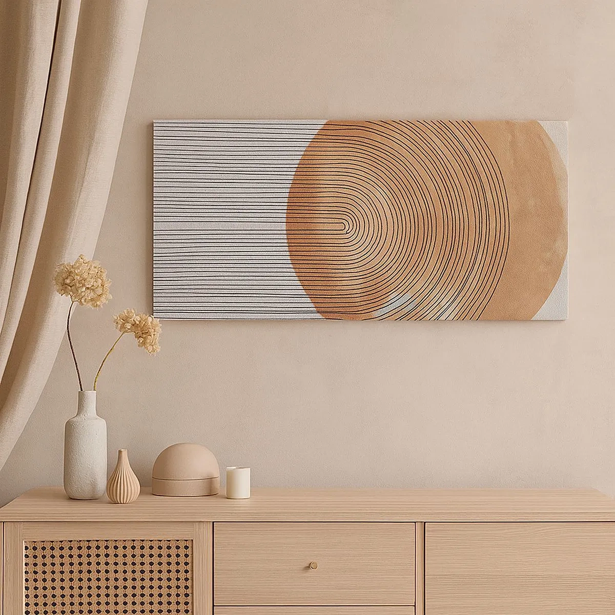 Vászonkép - Egy napsütéses kompozíció - 100x40 cm