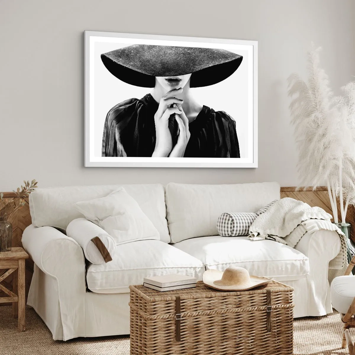 Poszter fekete keretben - Rejtett szépség - 70x50 cm