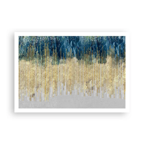 Poszter - Aranyozott határ - 100x70 cm