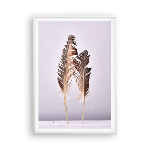 Poszter fekete keretben - A semmi ellen - 70x100 cm