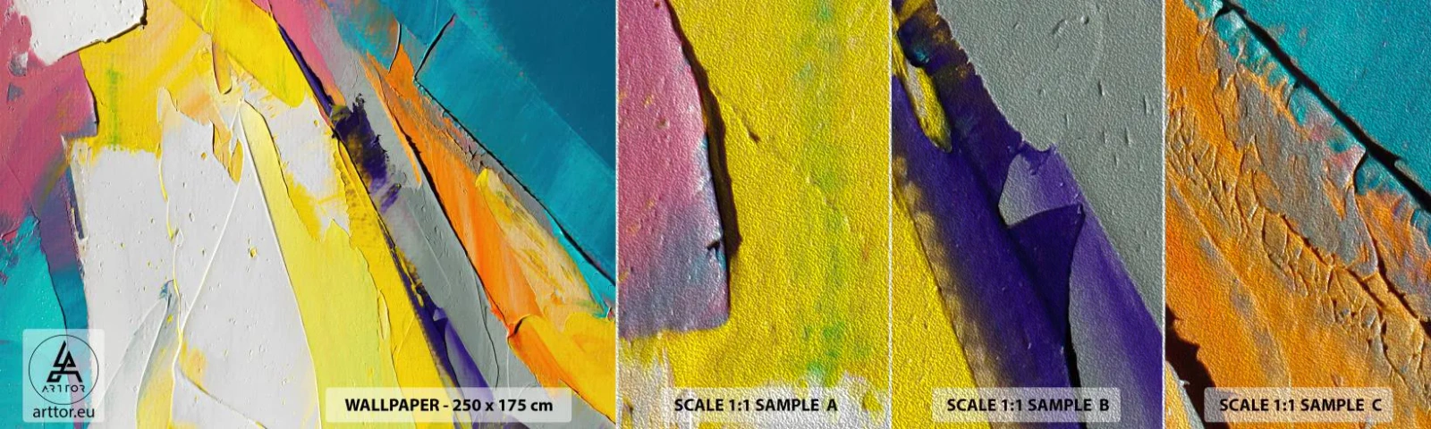 Fotótapéta Minta Premium Sand - A fény anatómiája - Absztrakció, Darab, 3D - 100x30 cm