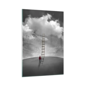 Üveg kép - Minden lehetséges - 80x120 cm