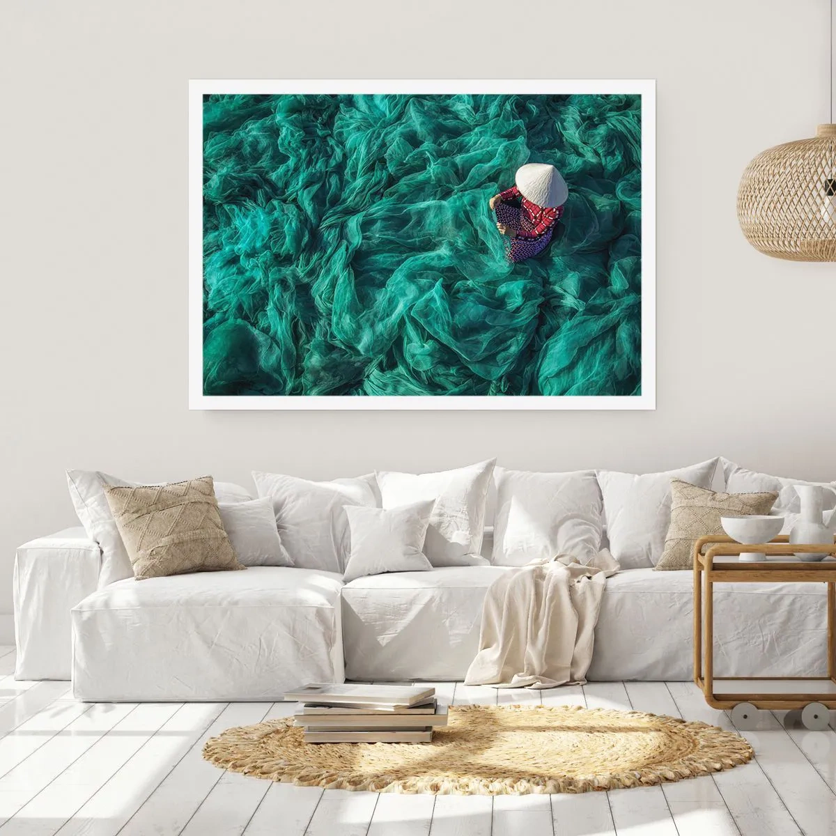 Poszter - A hálók tengerében - 50x40 cm