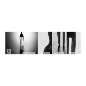 Fotótapéta Minta Premium Canvas - Fény és árnyék - Villa, Evőeszköz, Konyha - 100x30 cm