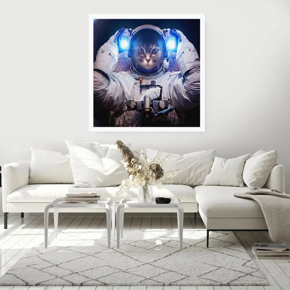 Poszter - Houston, baj van - 60x60 cm