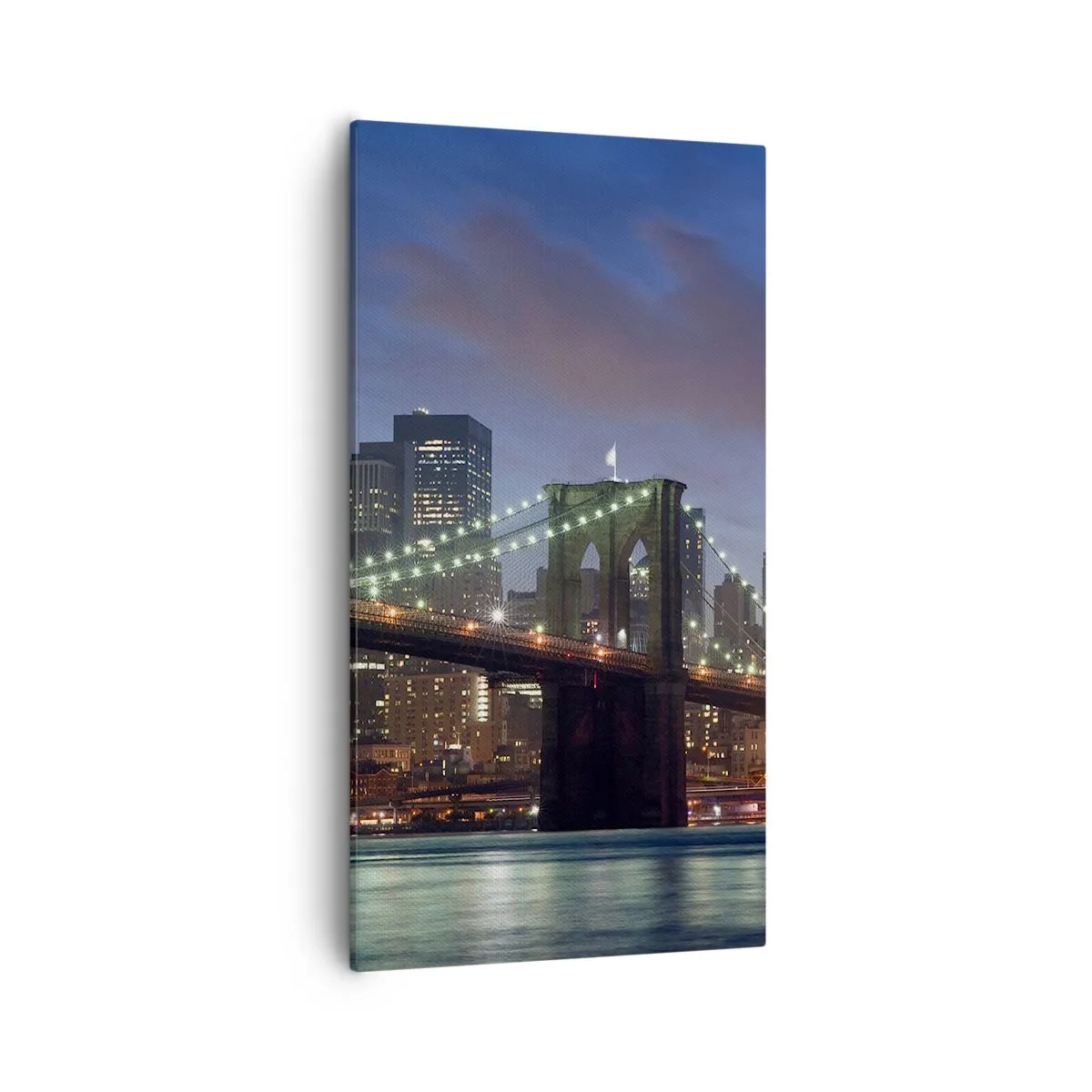 Vászonkép - Ragyogó éjszaka - 55x100 cm