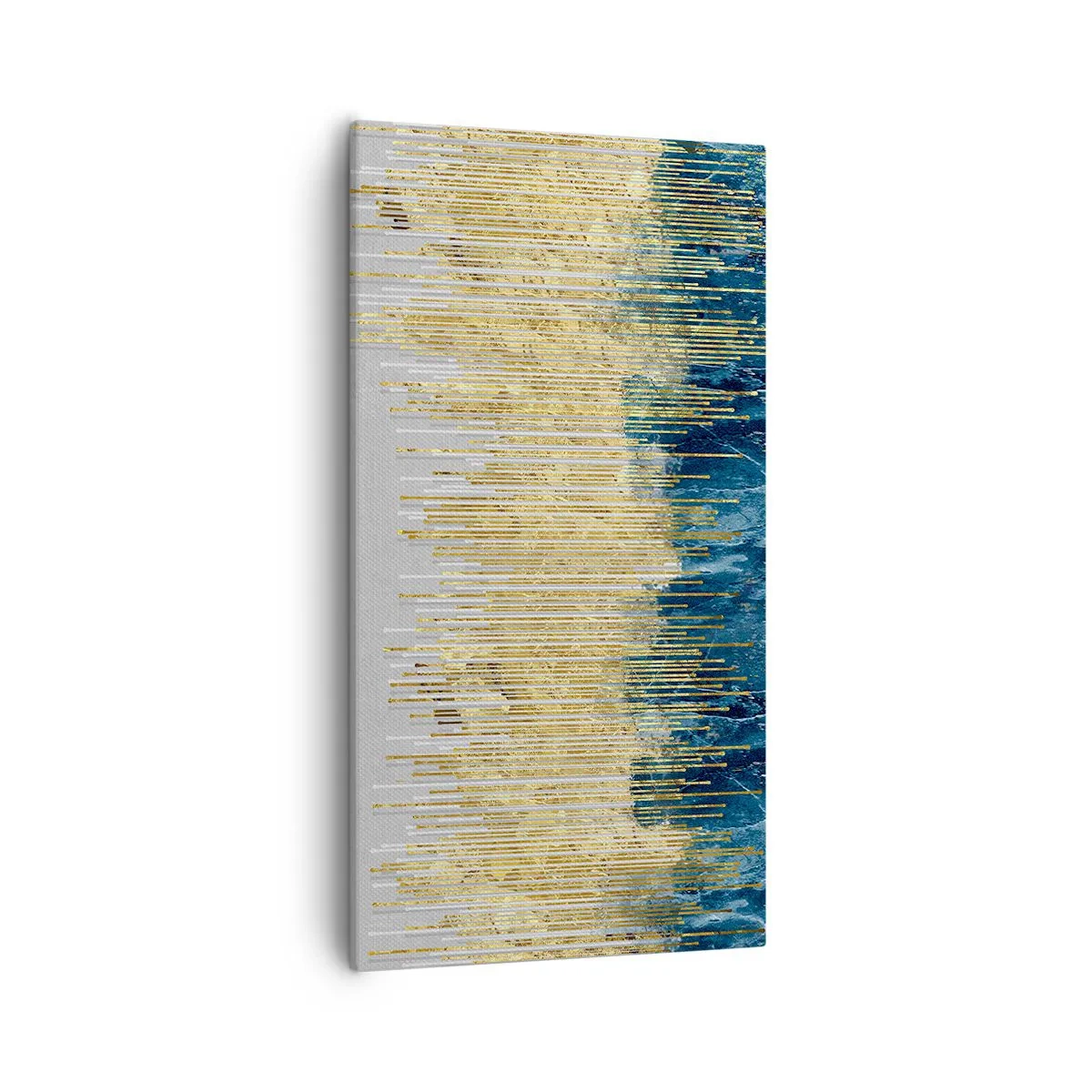 Vászonkép - Aranyozott határ - 55x100 cm