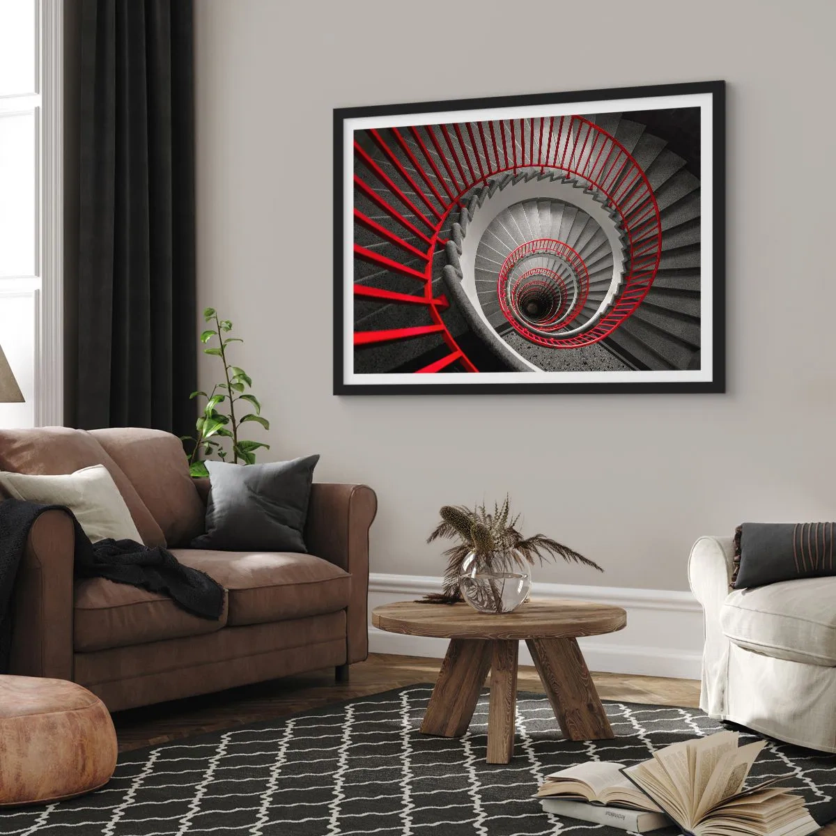 Poszter fehér keretben - Építészeti játékok - 70x50 cm