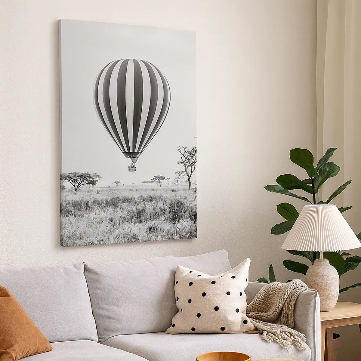 Vászonkép - A szavanna felett - 50x70 cm