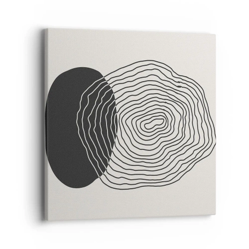 Vászonkép - Létezés és rángatózás - 40x40 cm