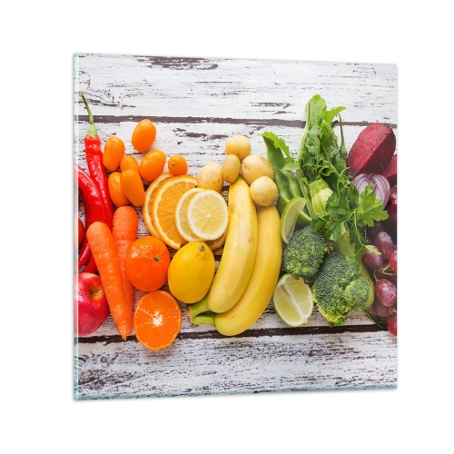 Üveg kép - Ez nem elég? - 30x30 cm