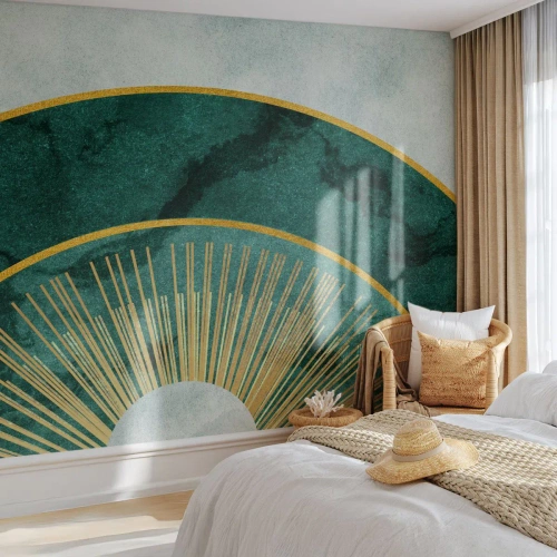 Fotótapéta Premium Sand - Egy másik naprendszer - Art Deco, Modern, Absztrakció - 100x70 cm
