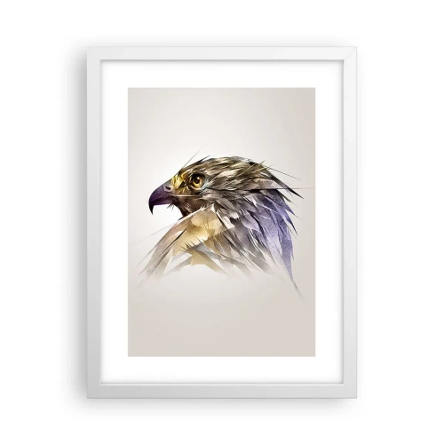 Poszter fekete keretben - Egy harcos portréja - 30x40 cm