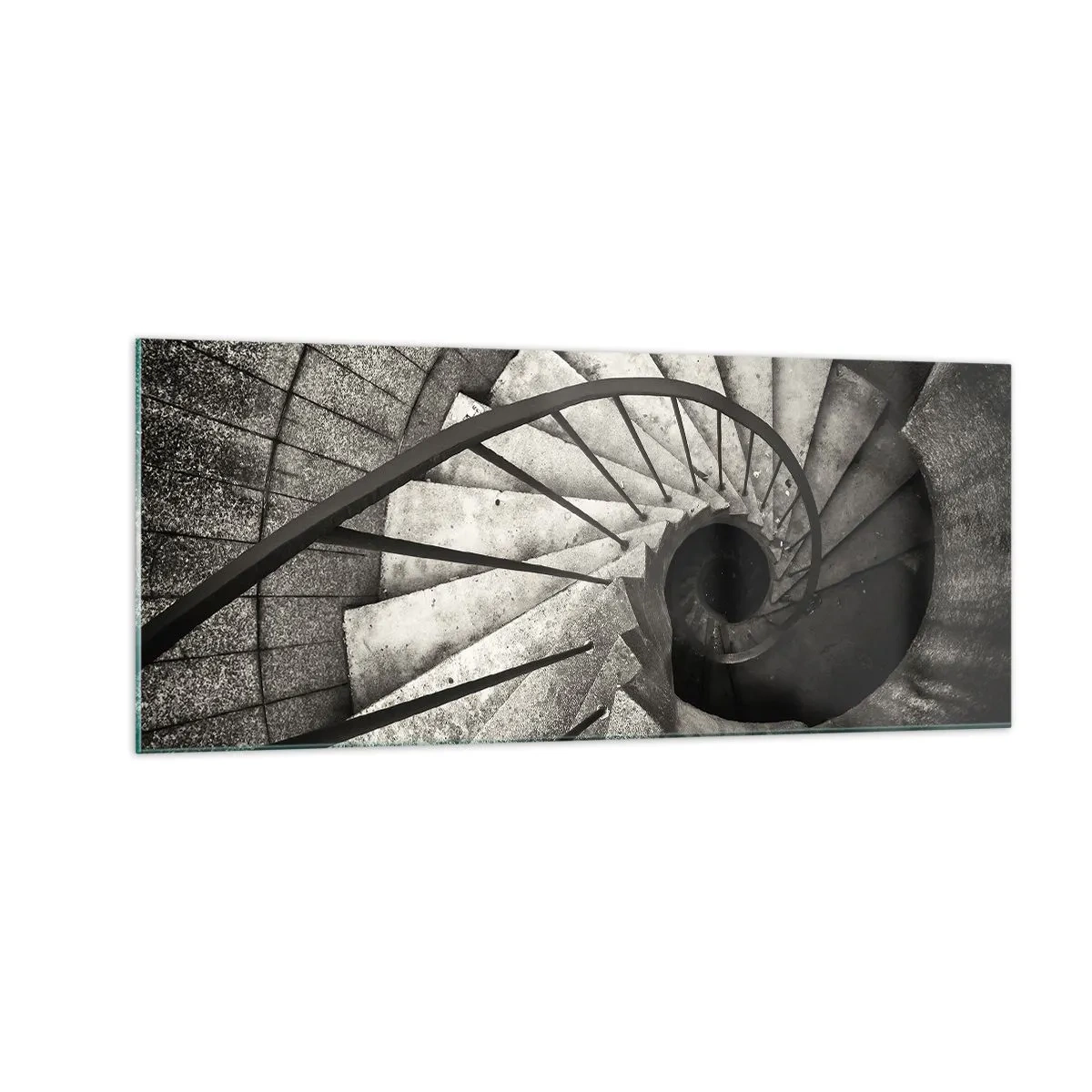 Üveg kép - Lépcsőn fel, lépcsőn le - 100x40 cm