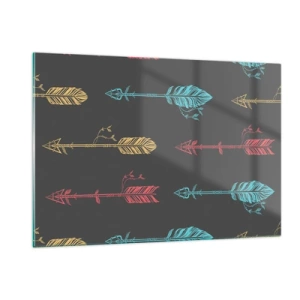 Üveg kép - Rendben - 120x80 cm