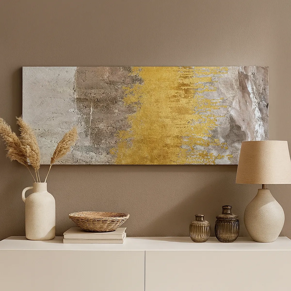 Vászonkép - Egy aranyszínű fuvallat - 30x30 cm