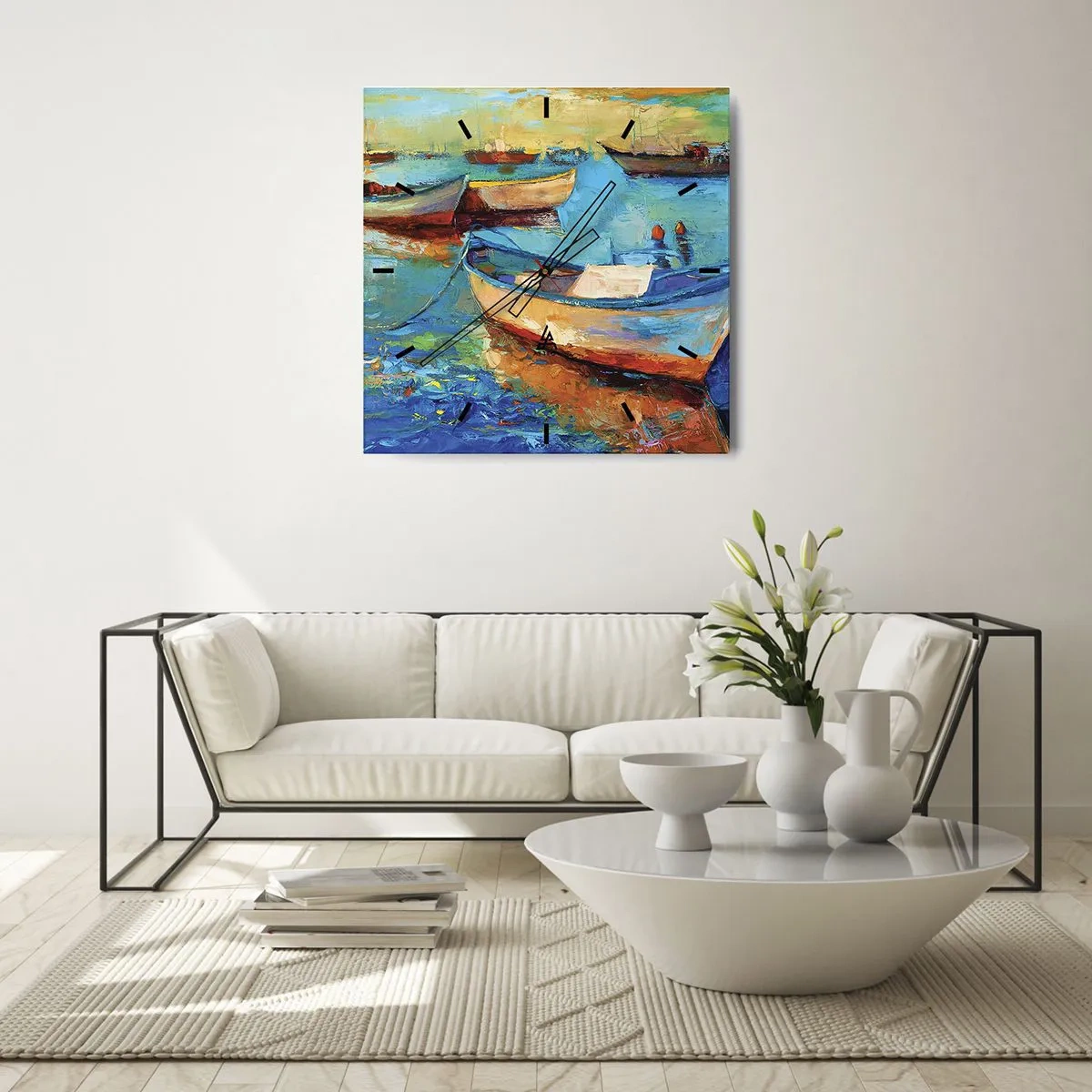 Falióra, Óra - A déli öbölben - 40x40 cm