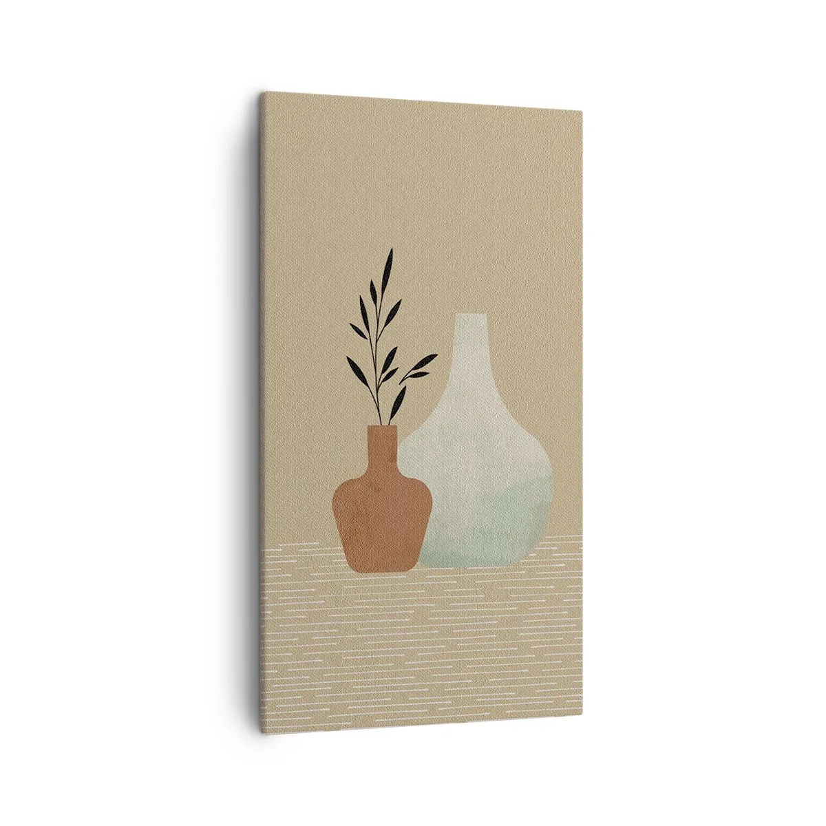 Vászonkép - Váza és annak ideája - 45x80 cm