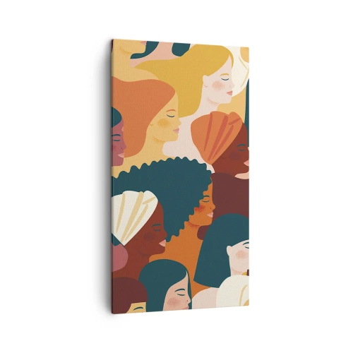 Vászonkép - Csak a nőiesség - 45x80 cm