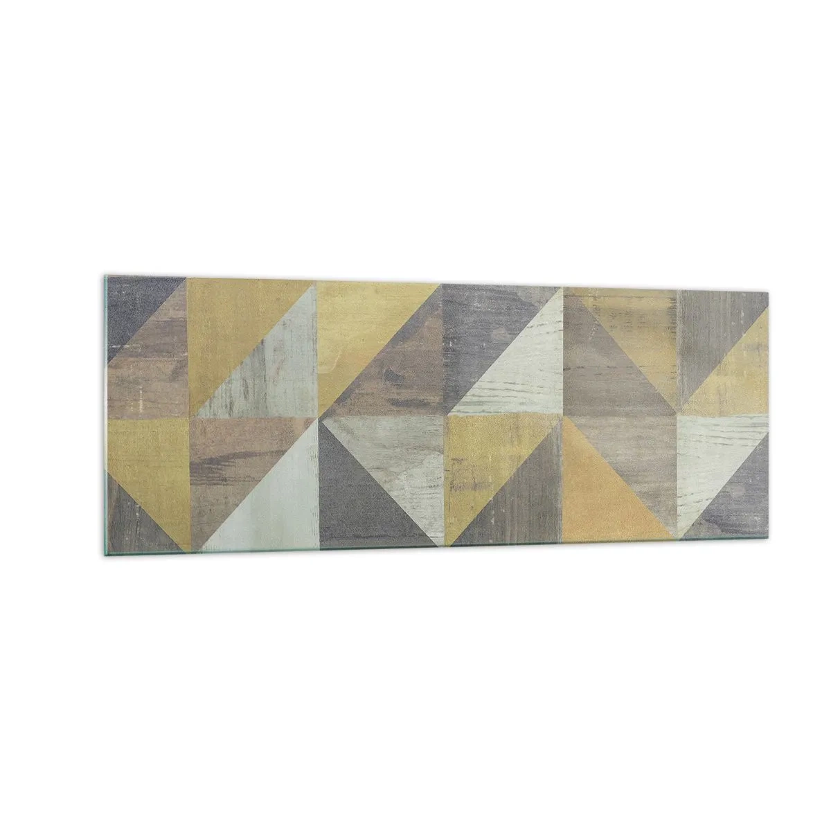 Üveg kép - A háromszög szögében - 140x50 cm