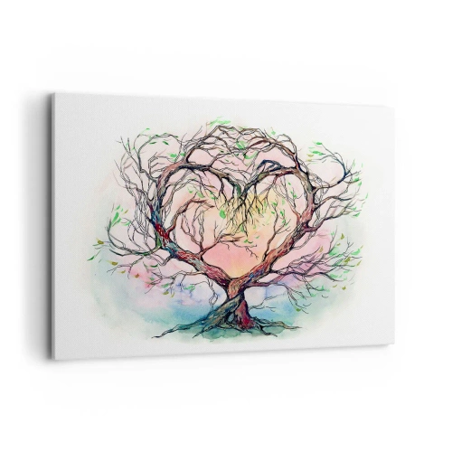 Vászonkép - Együtt a viharok ellen - 100x70 cm