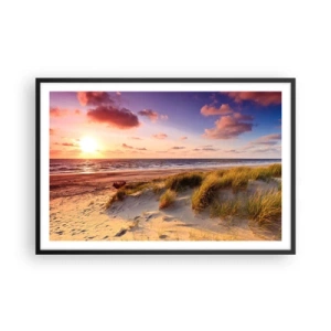 Poszter fehér keretben - Már érződik a nyár a levegőben - 91x61 cm