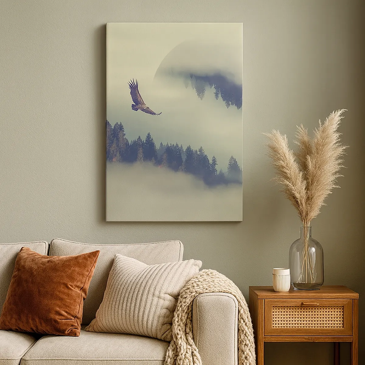 Vászonkép - Láttam egy sas árnyékát - 50x70 cm