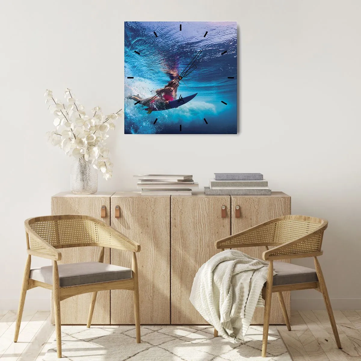 Falióra, Óra - Az öröm mélysége - 40x40 cm