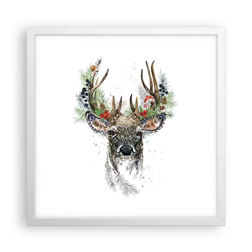 Poszter fekete keretben - Ünnepi köntösben - 40x40 cm