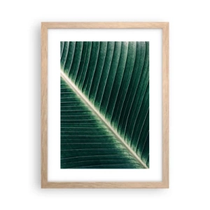 Poszter világos tölgy keretben - A természet ritmusa - 30x40 cm