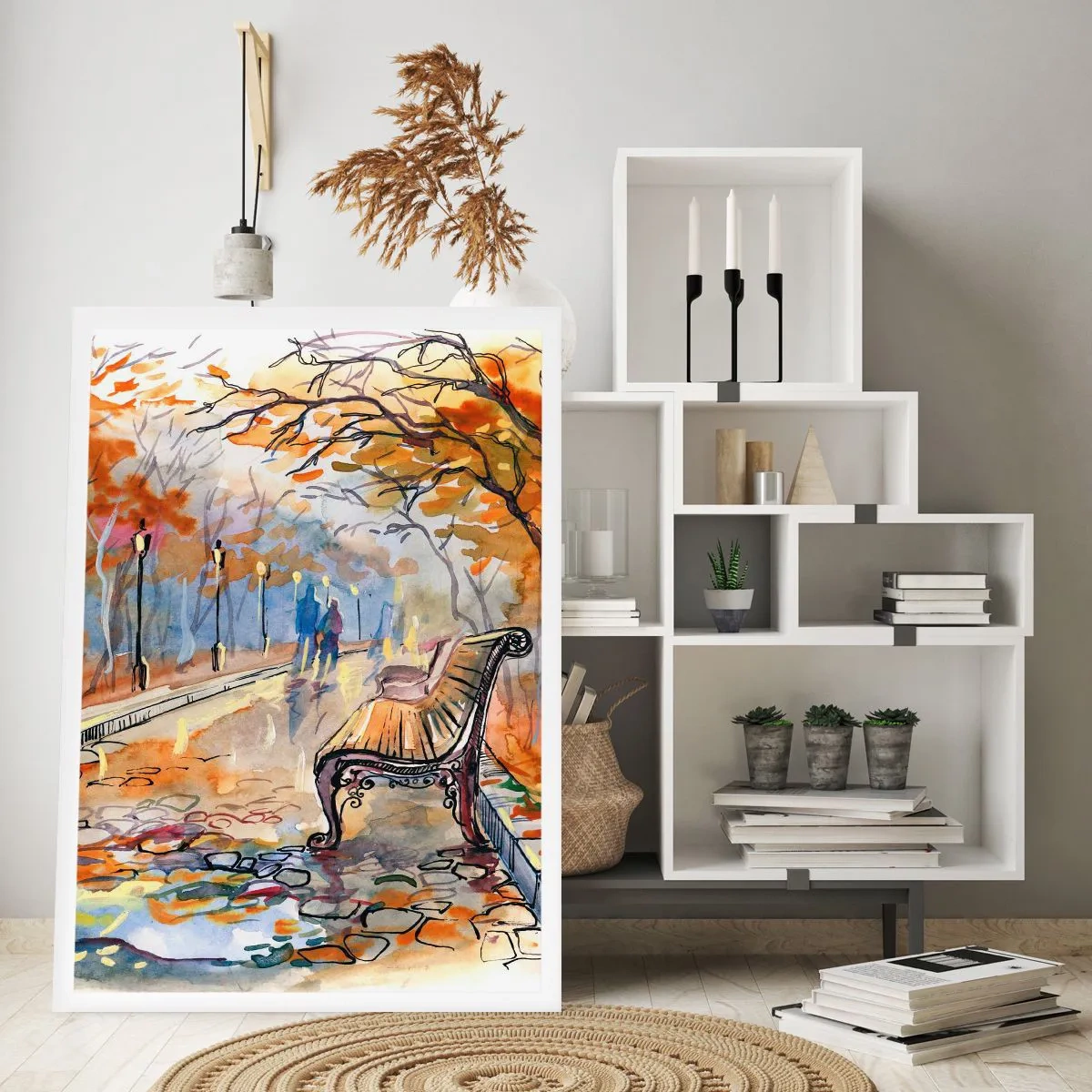 Poszter - Kiránduljunk együtt az őszbe - 40x50 cm