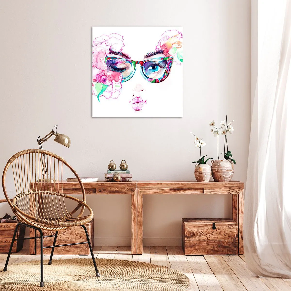 Vászonkép - Csábító ígéret - 60x60 cm