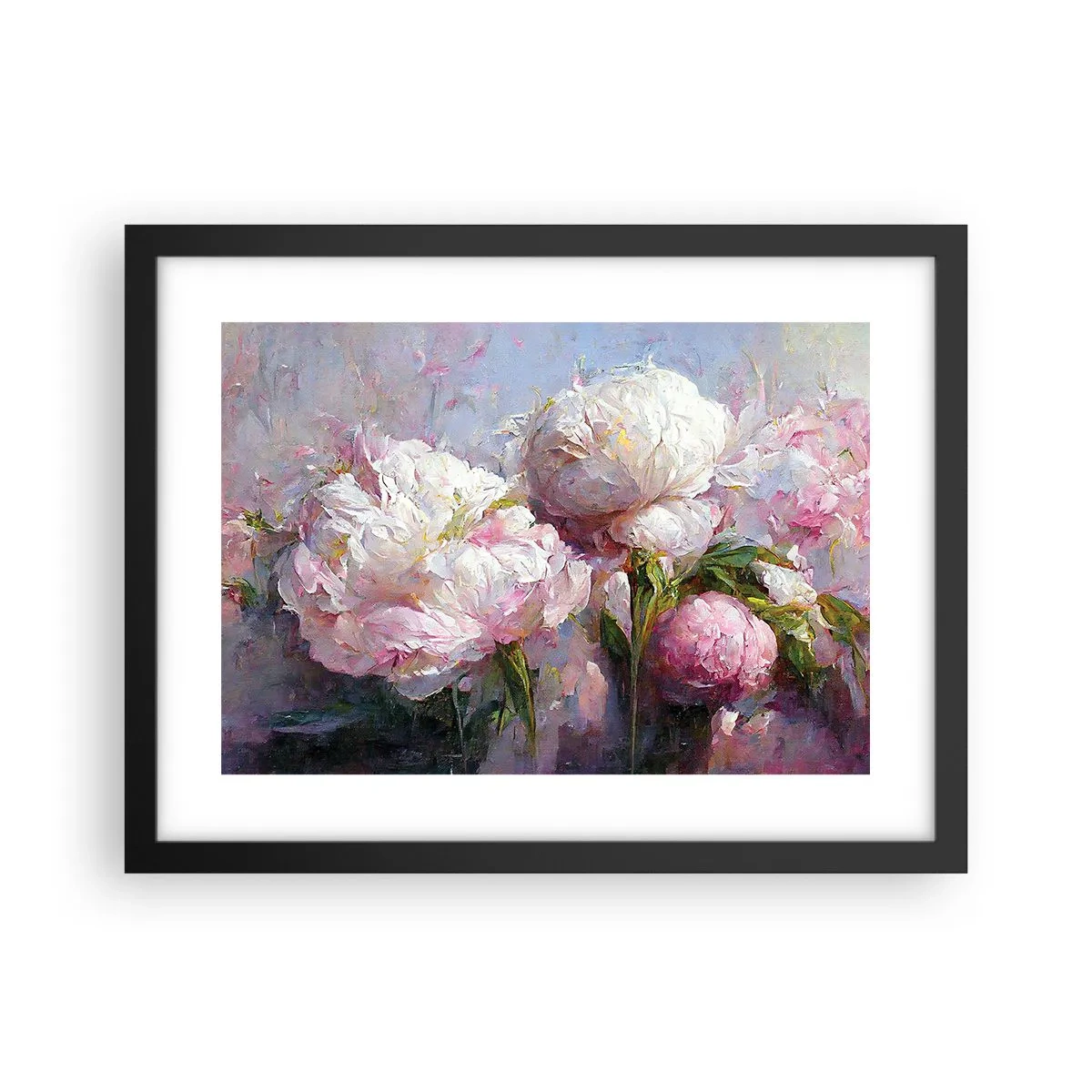 Poszter fehér keretben - Egy csokor, mely csordultig van élettel - 40x30 cm