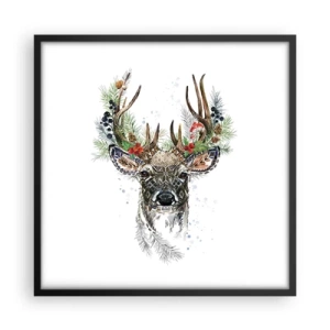 Poszter fehér keretben - Ünnepi köntösben - 50x50 cm