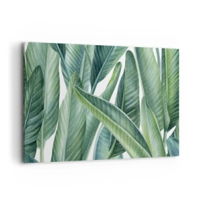 Vászonkép - Zöld önmagában - 120x80 cm