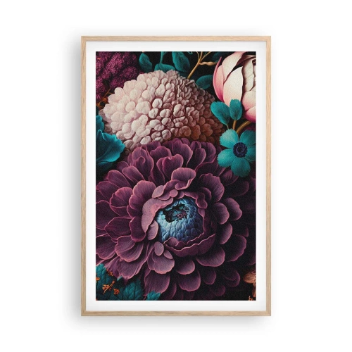 Poszter világos tölgy keretben - A természet bőségében - 61x91 cm