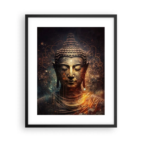 Poszter fehér keretben - Spirituális egyensúly - 40x50 cm