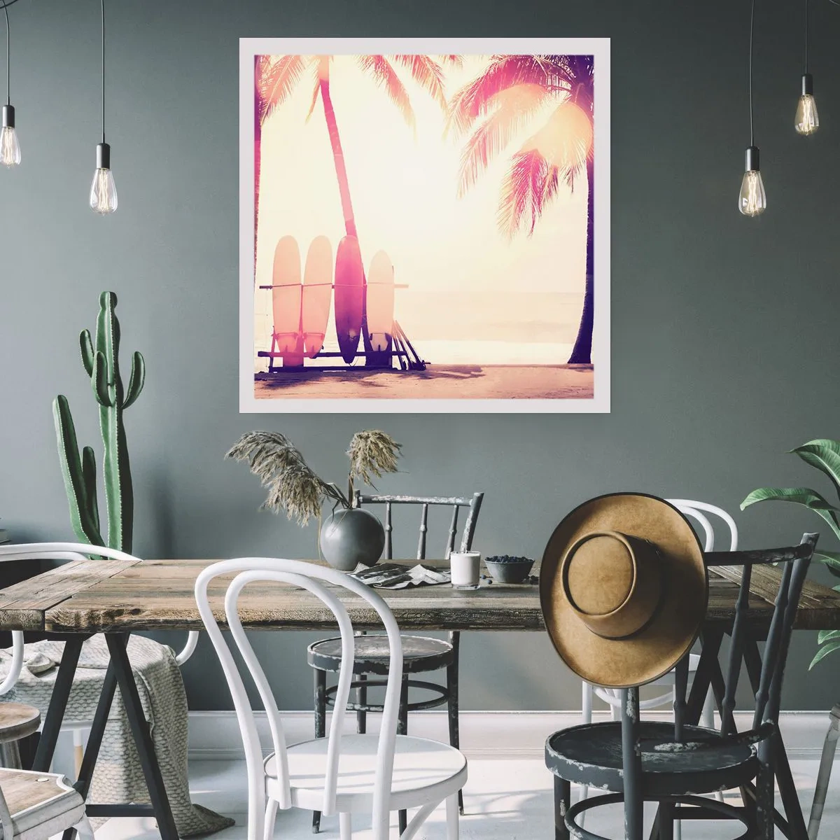 Poszter - Ez remek nap lesz - 40x40 cm